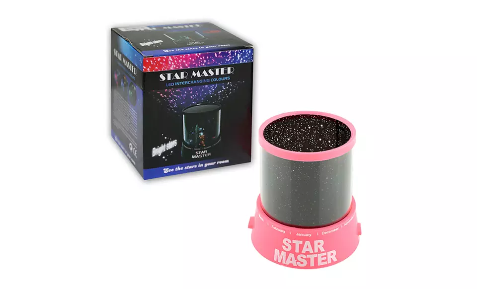 Star Master Planetarium Night Light Projector - Primary Image