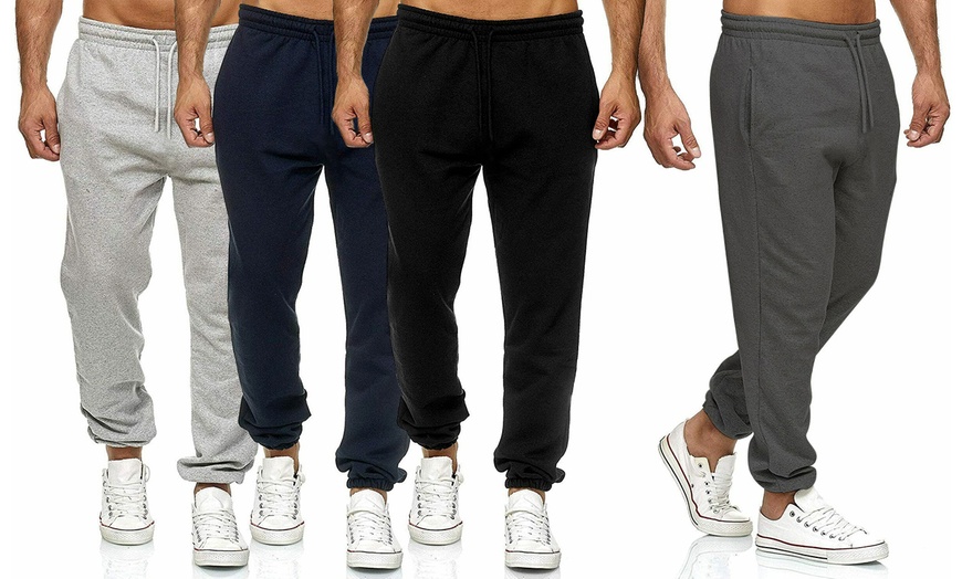 Image 3: Pantaloni da jogging unisex con orlo stretto