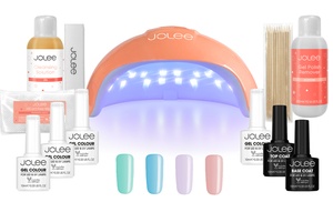 Jolee LED Gel Nail Kit with Four Gel Colours