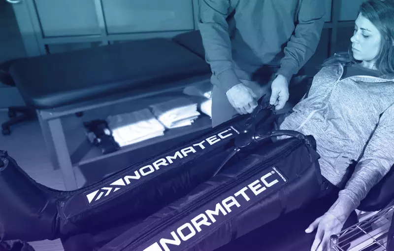Experience Motor City Float's Normatec Recovery with 30 or 60 Minute Sessions up to 25% off - Second Medium