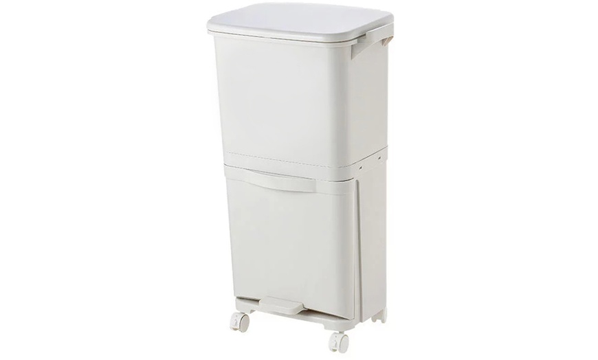 Image 3: 38L Rubbish Recycling Bin 