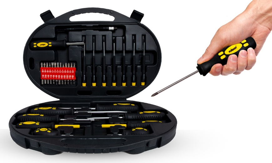 Image 2: Rolson 42-Piece Screwdriver Set