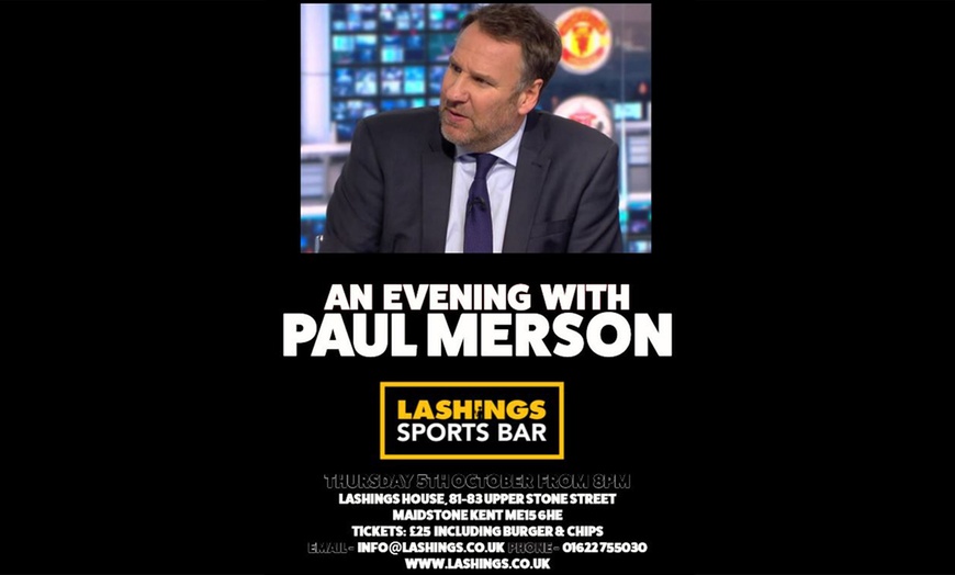 Image 1: An Evening with Paul Merson