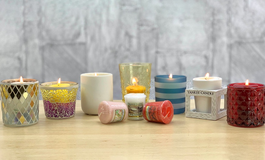 Yankee Candle Votive Holder Set Groupon