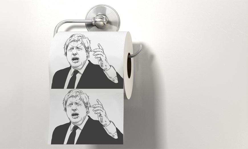 Image 1: Boris Johnson Toilet Paper