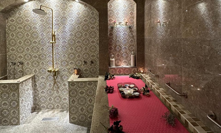 Image 1: Pamper Yourself: Tunisian / Moroccan Bath with Blow Dry or Facial