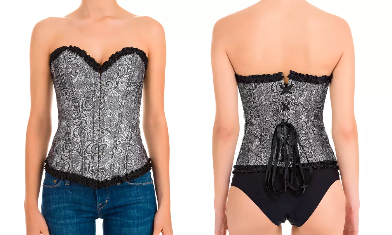 Corset Athena Intimax imprimés jacquard - Second Medium