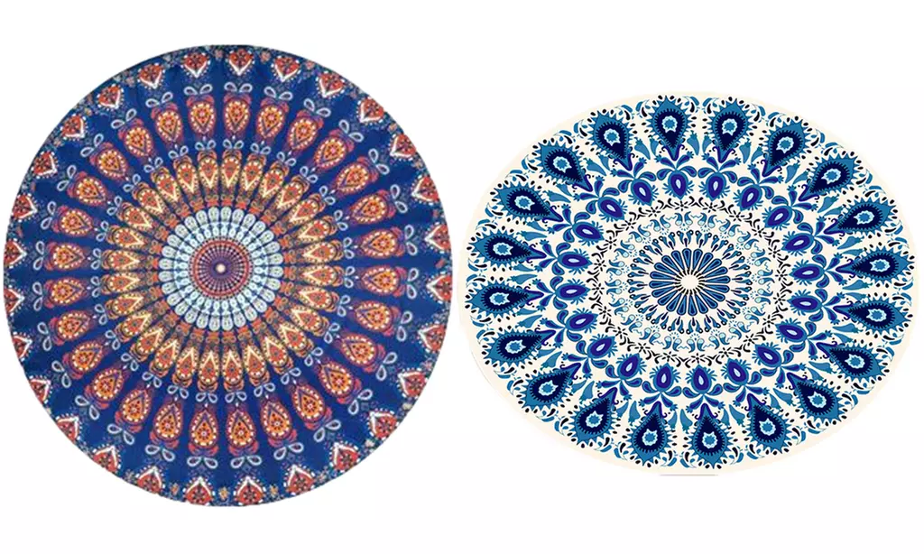 1x, 2x oder 3x Mandala-Tischdecke