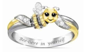 Bee-lieve in Yourself Ring