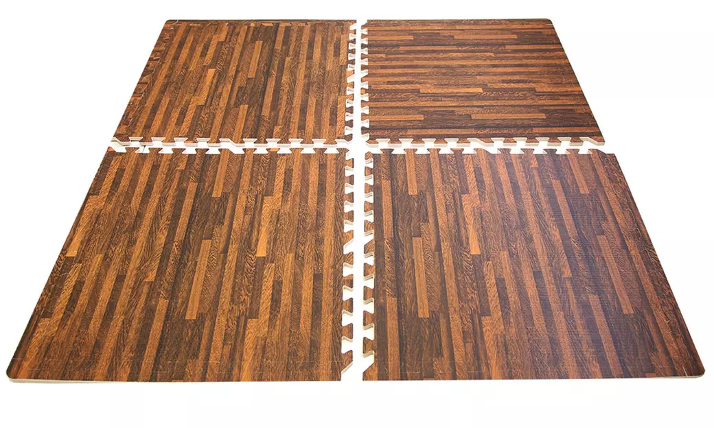 Anti-Fatigue Interlocking Comfort Flooring Mats (4-Pack) - Primary Image