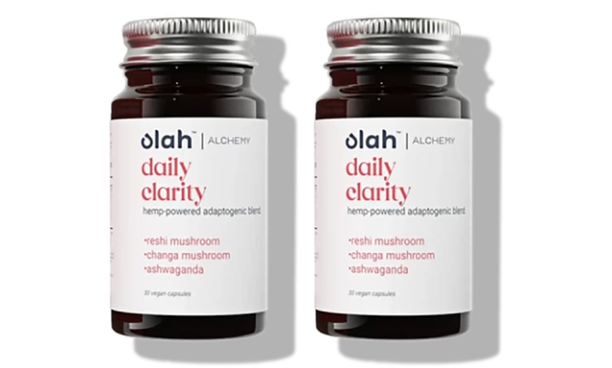 Image 2: 1, 2 of 3 verpakkingen Ohla CBD daily clarity capsules