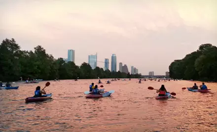 Two Hours of Kayak, Stand-Up Paddleboard, or Canoe Rental for One or Two at Texas Rowing Center (Up to 71% Off) - Primary Image