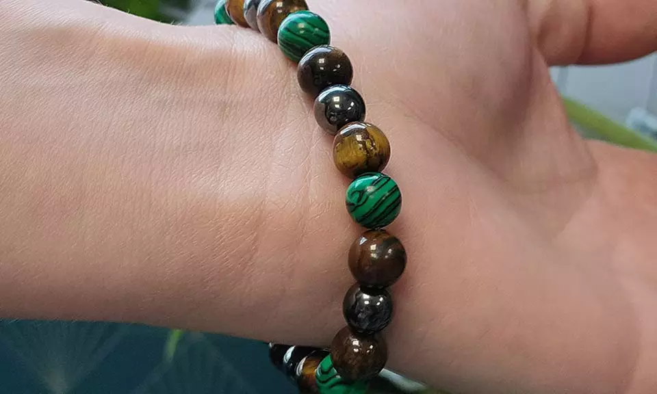 1, 2 ou 4 bracelets de lithothérapie avec pierres - Image 5