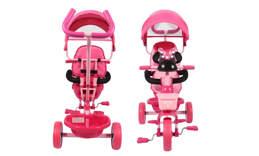 Image 3: Poussette tricycle réglable pour enfants de 18 mois à 3 ans