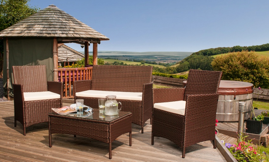 Rattan Garden Furniture Set | Groupon Goods