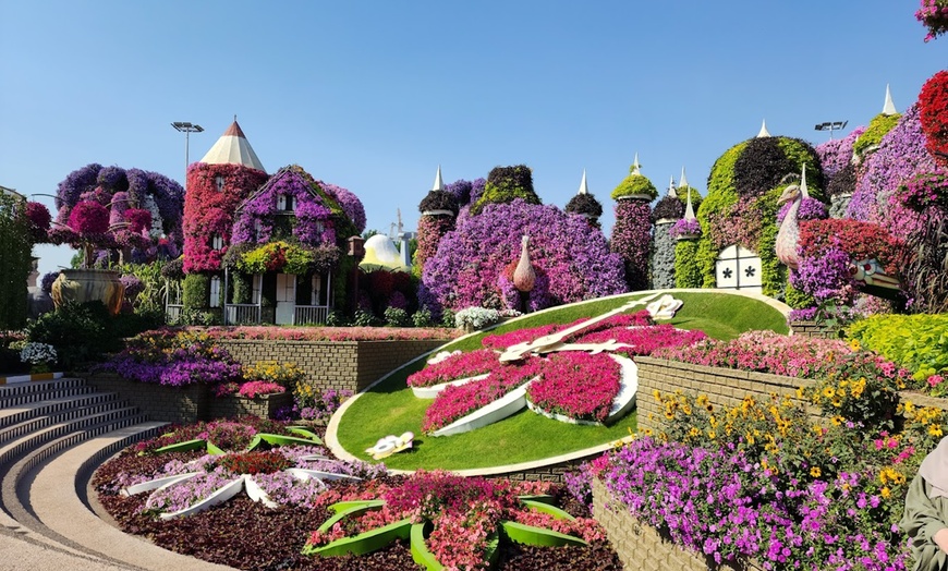 Image 6: Miracle Garden and Dubai Garden Glow at Peace Land Travel and Tourism