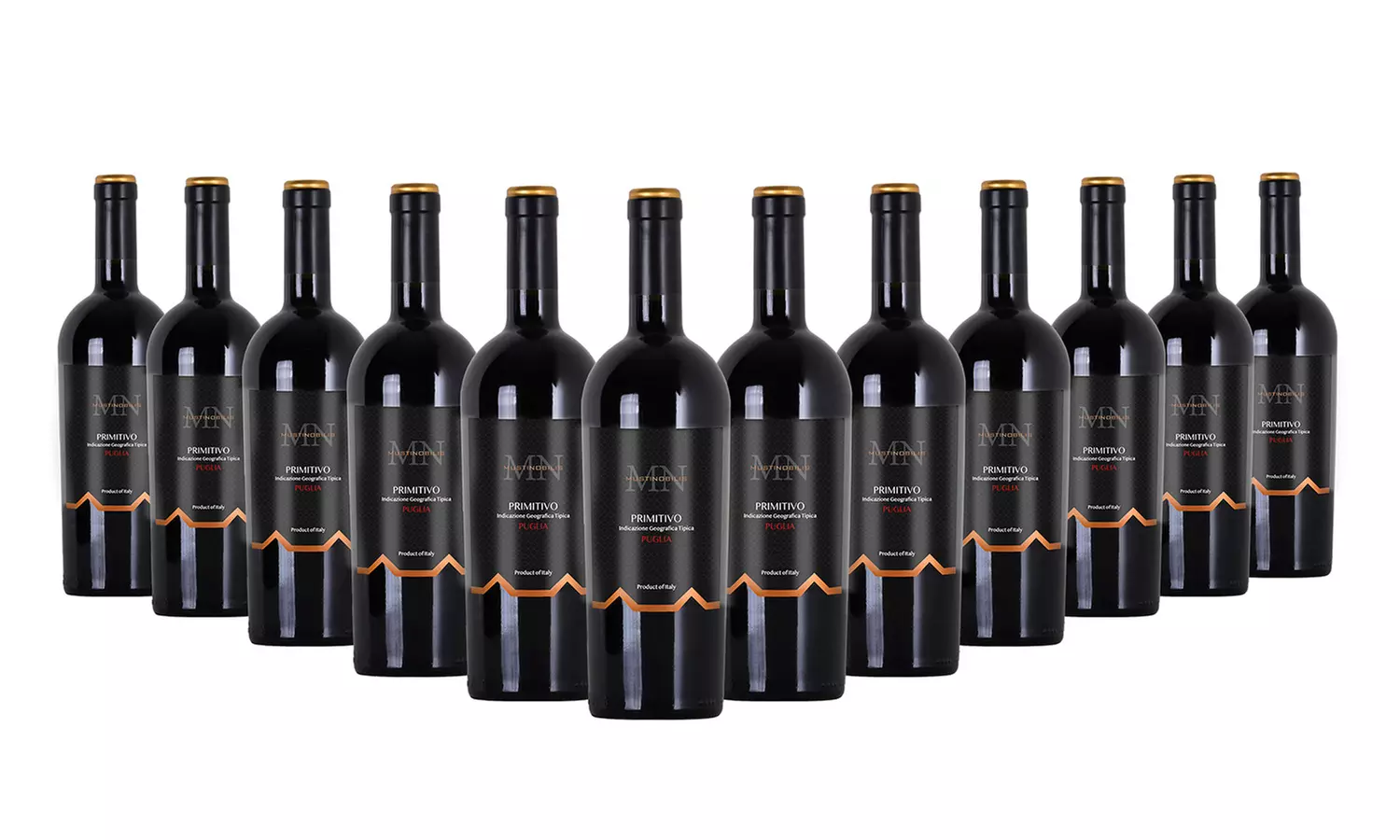 6 o 12 bottiglie di Primitivo igt musti nobilis