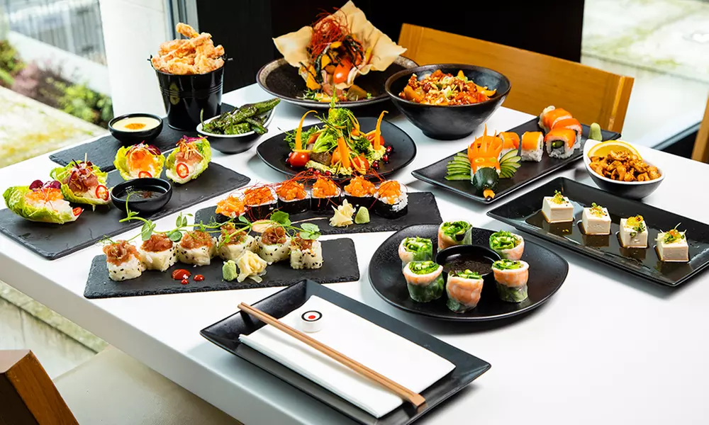 Price Drop! - Act Fast - All You Can Eat Asian Tapas & Sushi w/ Drinks