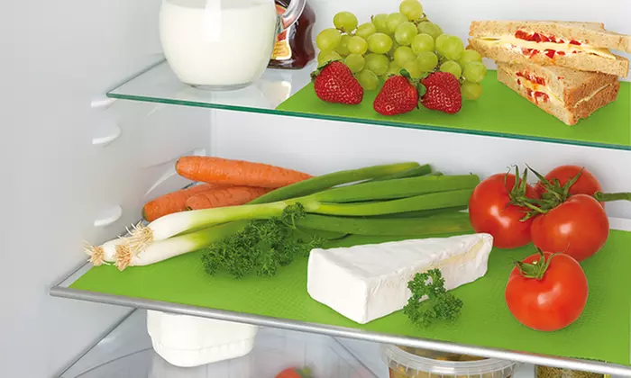 5er-Set maxxcuisine Kühlschrankmatten in Grün oder Weiß (53% sparen*) - Primary Image