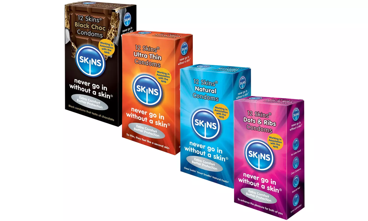 Skins 72 Kondome in der Sorte nach Wahl - Primary Image