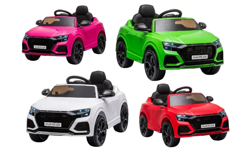 Image 1: Audi RSQ8 Kids' Ride-On 12V Electric Car with Parental Remote