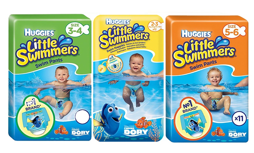 Image 1: Huggies Little Swimmers Diapers