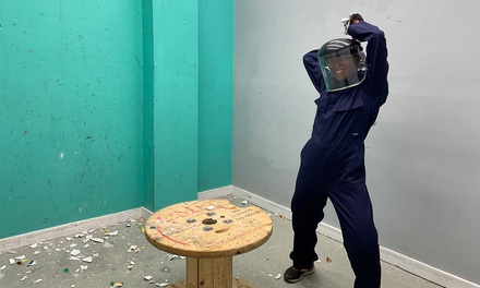 Up To 30-Minute Paint Splash or Rage Room Experience for Two; Valid Friday and Saturday - T Wrecks Smash Rooms