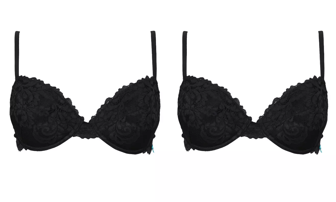 1 o 2 reggiseni in pizzo o push-up Infiore