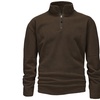 Image 9: Blu Apparel Men's 1/4 Zip Fleece Jumper