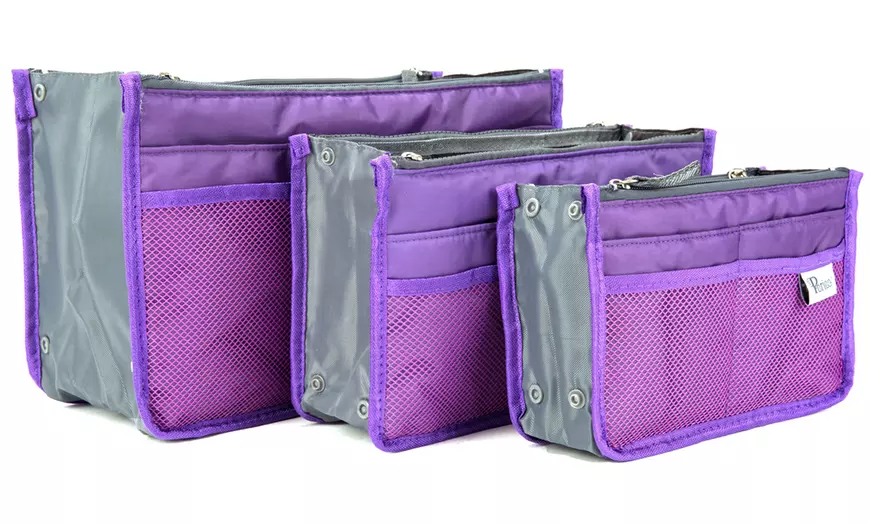 Image 12: Set van 3 tas-organizers 