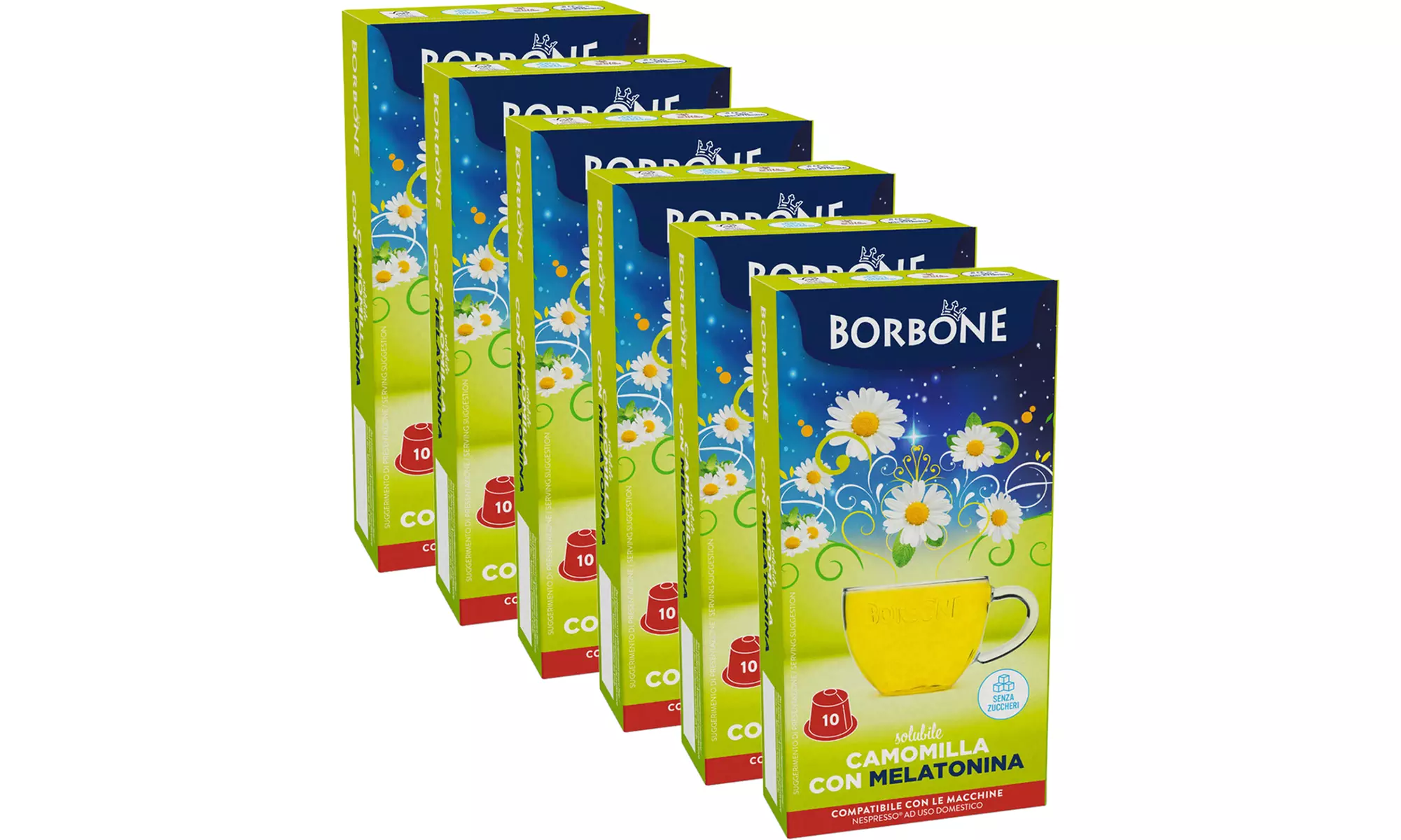 60 o 120 capsule Borbone compatibili con Nespresso