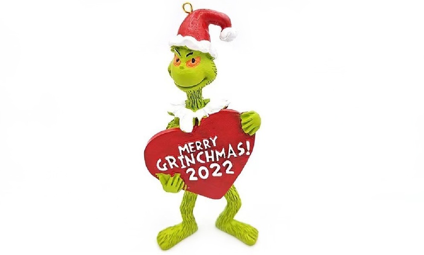 Image 9: Evil Grinch Christmas Decoration