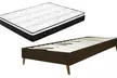 Matelas "Black Diamond" mémoire de forme et ressorts ensachés de la marque Sampur avec lit en option, livraison offerte - Second Medium