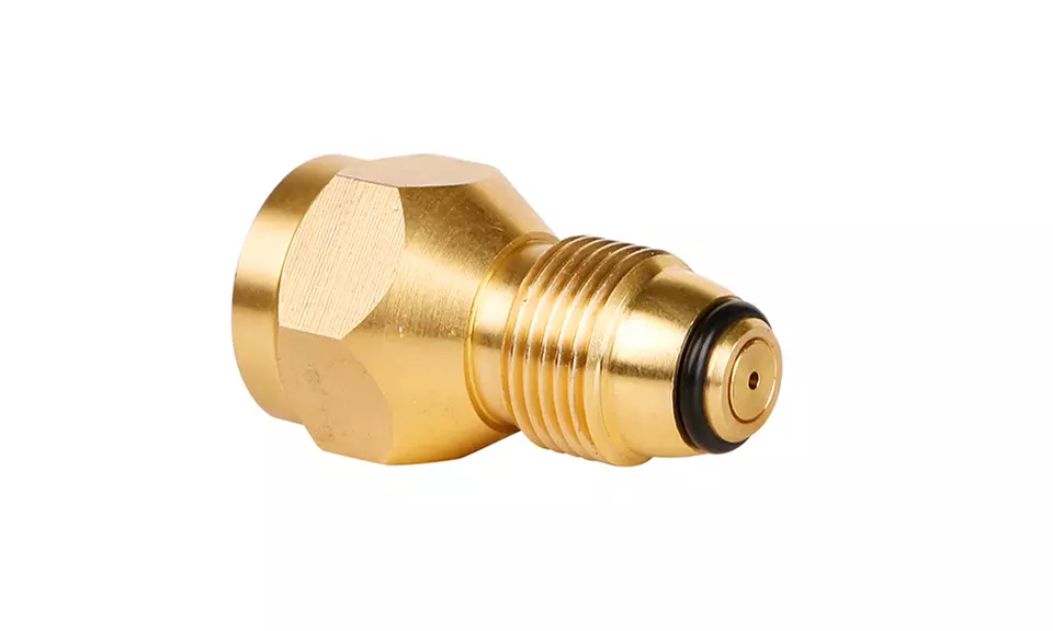 Brass Propane Tank Coupler - Second Medium