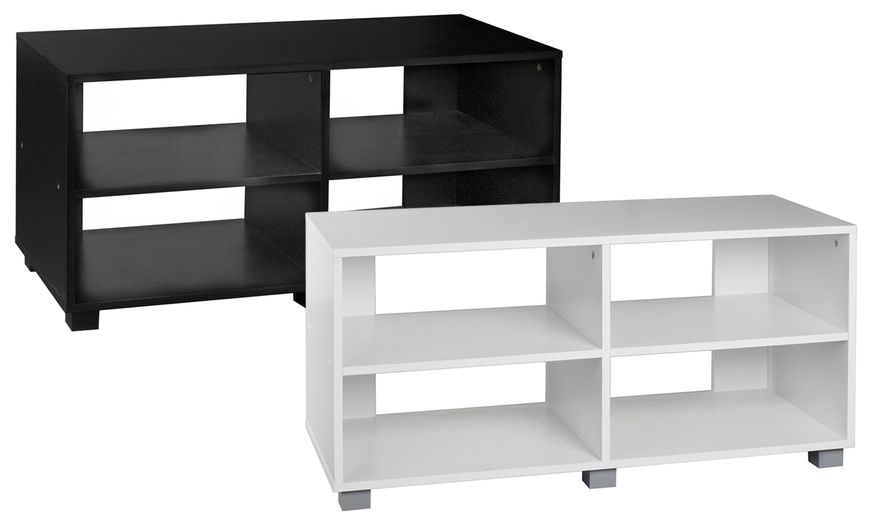 Image 2: TV Stand with Optional Drawers