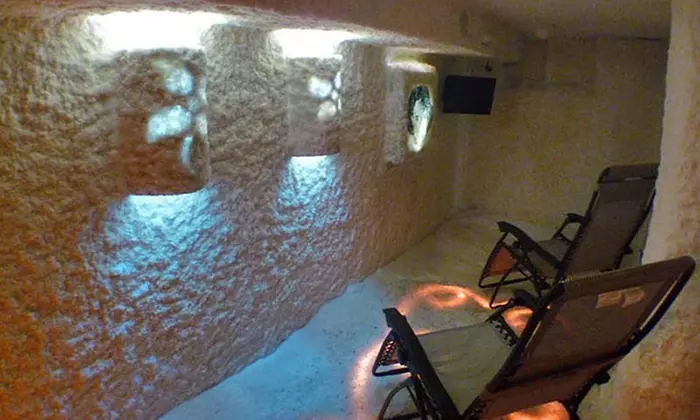 One or Three 45-Minute Salt Cave Sessions for One or Two at Euro Reflections (Up to 45% Off) - Primary Image