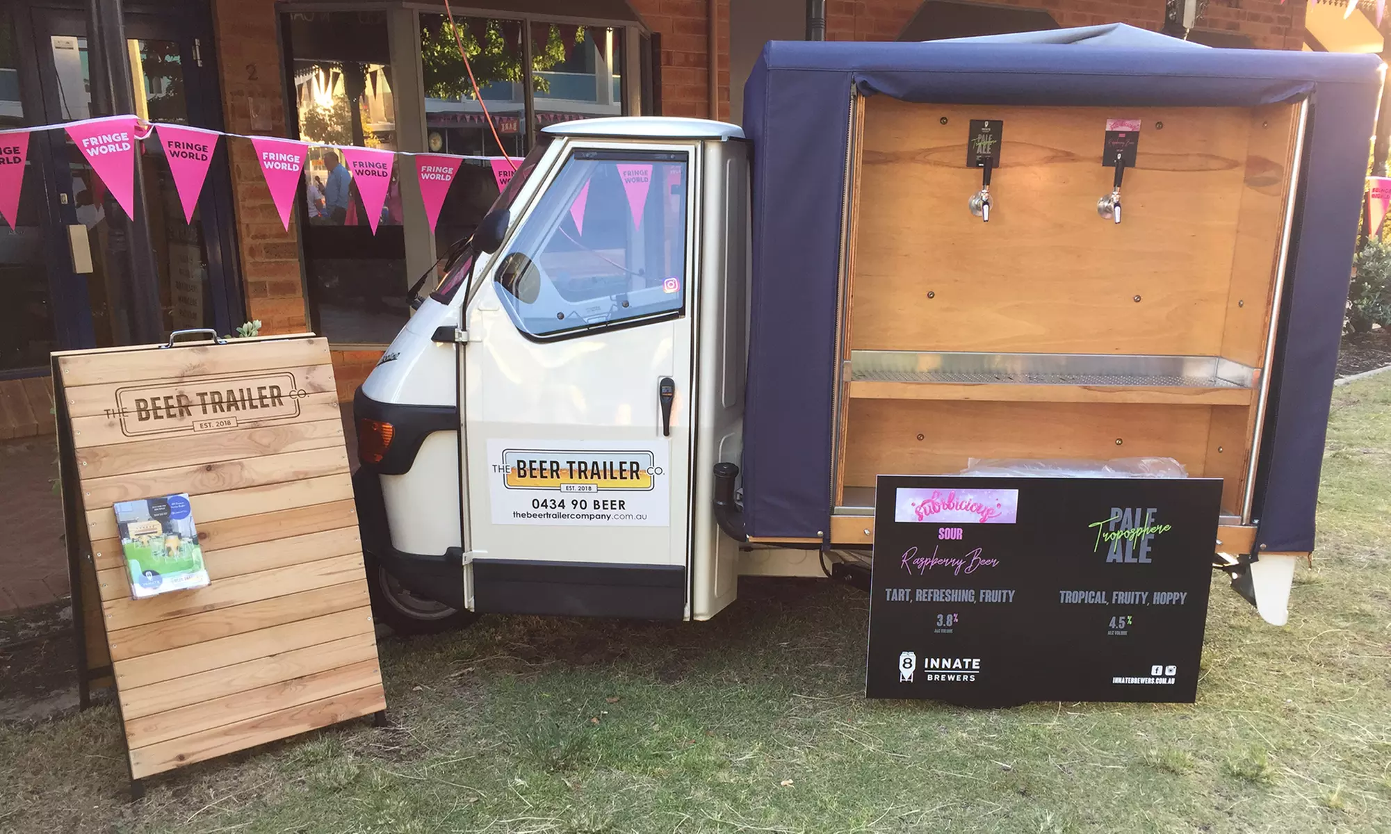 $299 for Full Day Two Tap Beer Trailer Hire from The Beer Trailer Company (Up to $699 Value) - Primary Image