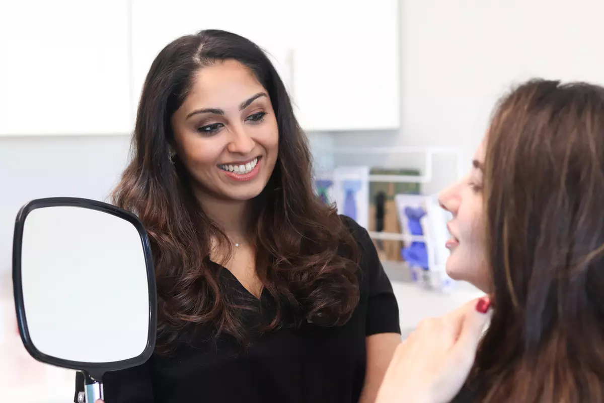 A youthful look with 1 syringe of Juvederm filler or 20 Botox units