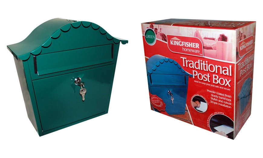 Image 2: Kingfisher Lockable Post Box