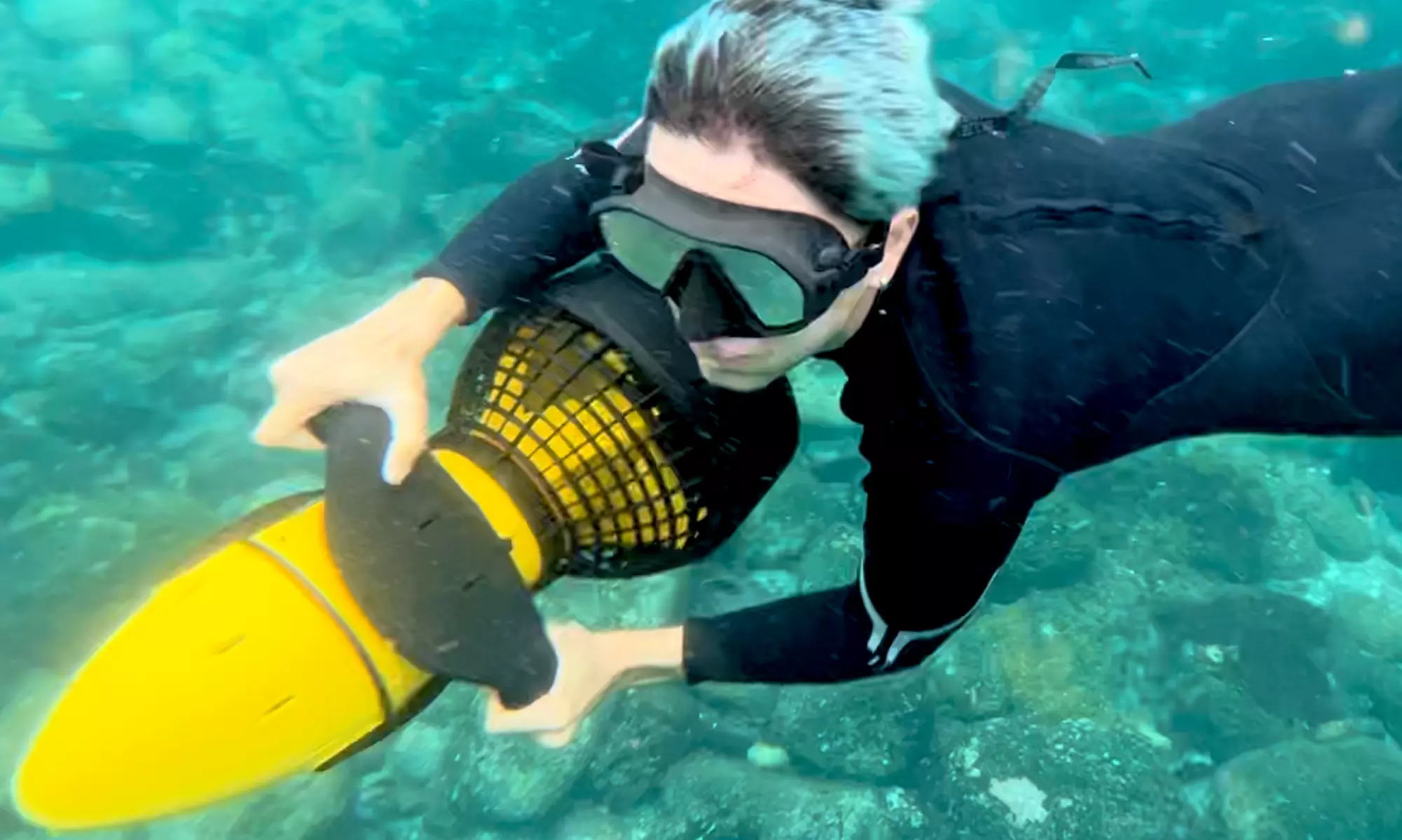 Experiencia de snorkel con propulsor acuático y reportaje para 2 o 4