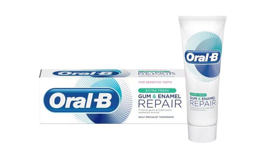 Six Braun Oral-B Toothpastes | Groupon Goods