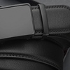 Image 3: Men's Automatic Buckle Genuine Leather Belt