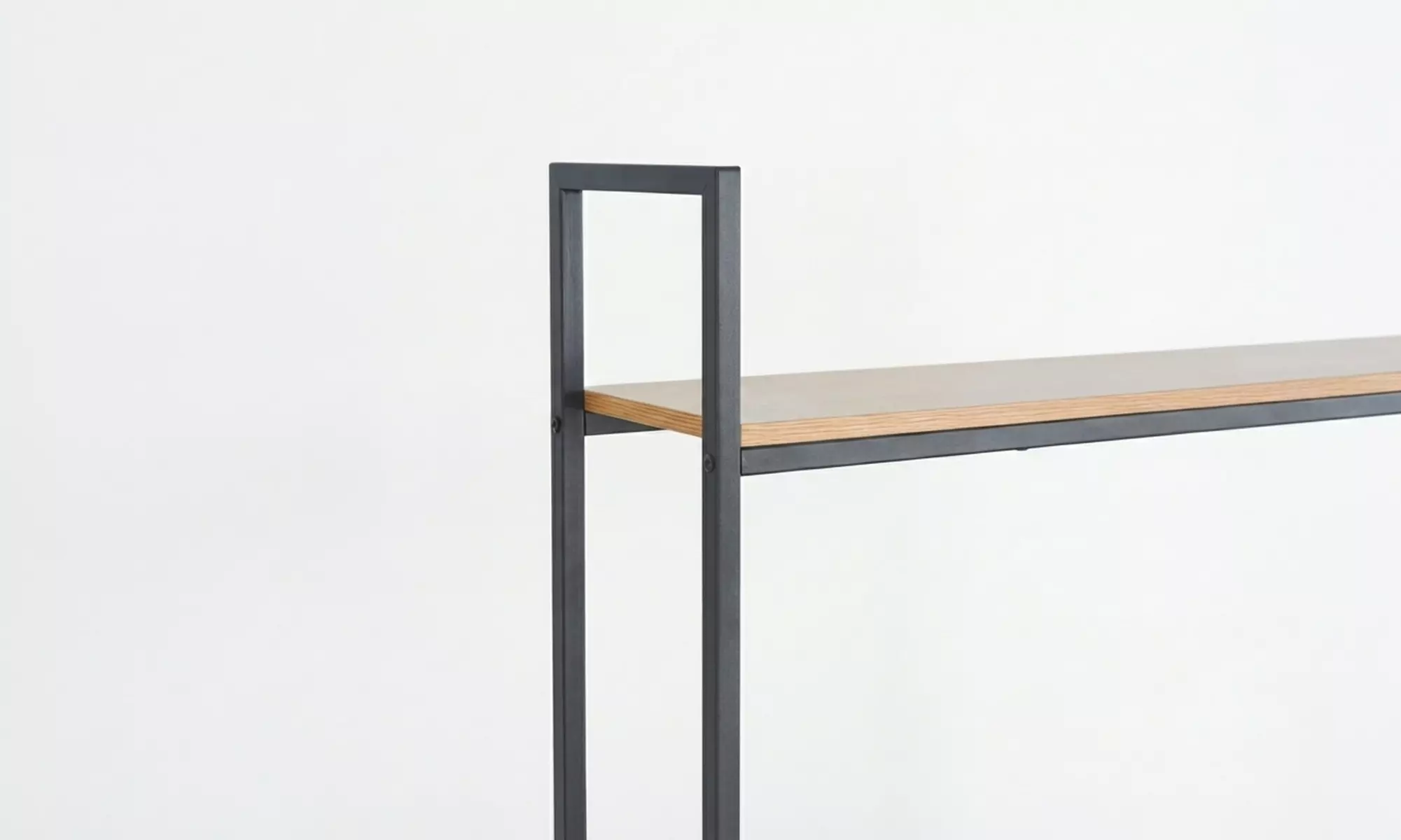 Bureau Sampur avec étagère industriel