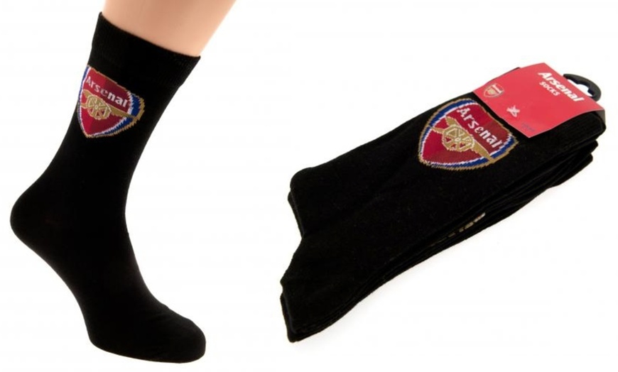 Image 2: Football Junior Socks