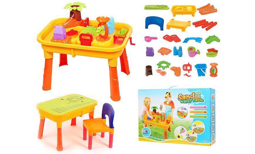 Image 8: Sand and Water Play Table Sets