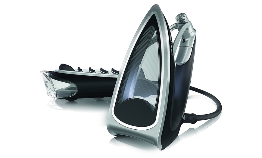 Image 2: Morphy Richards Vapour Glass Iron