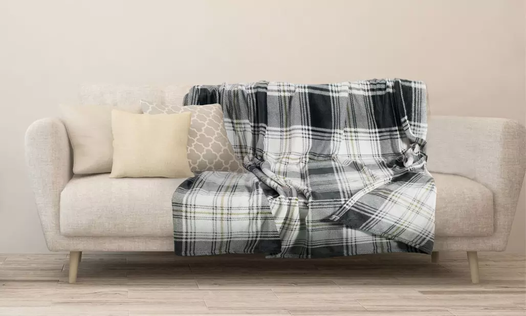 Caldo plaid morbido tartan, scozzese