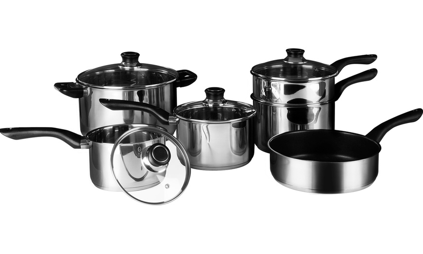 Image 1: Premier Housewares Cookware Set