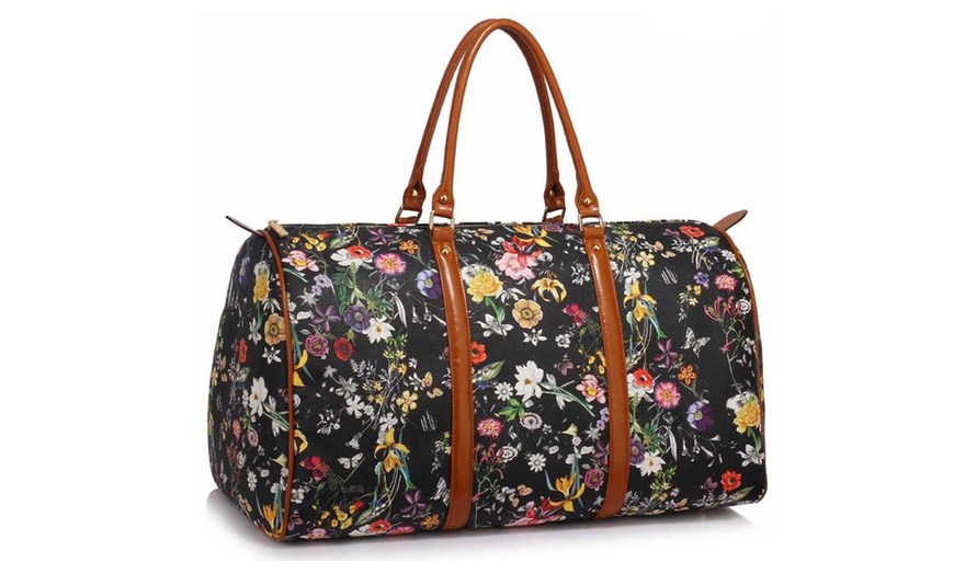 tripp floral holdall