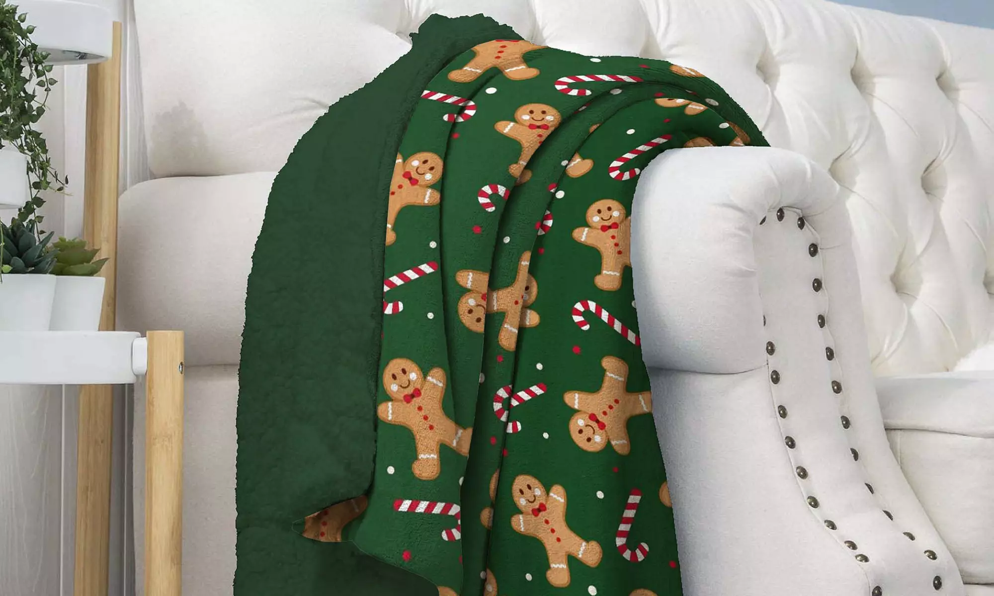 Morbida coperta in sherpa